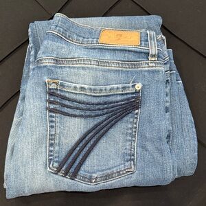 7 For All Mankind Light Blue Denim Jeans